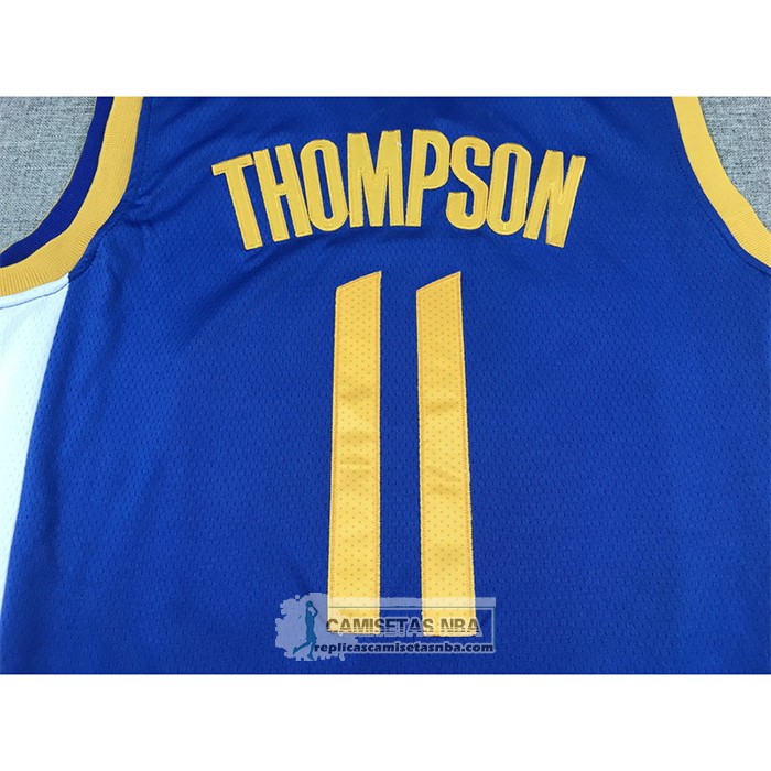 Camiseta Golden State Warriors Klay Thompson NO 11 Icon 2022-23 Azul